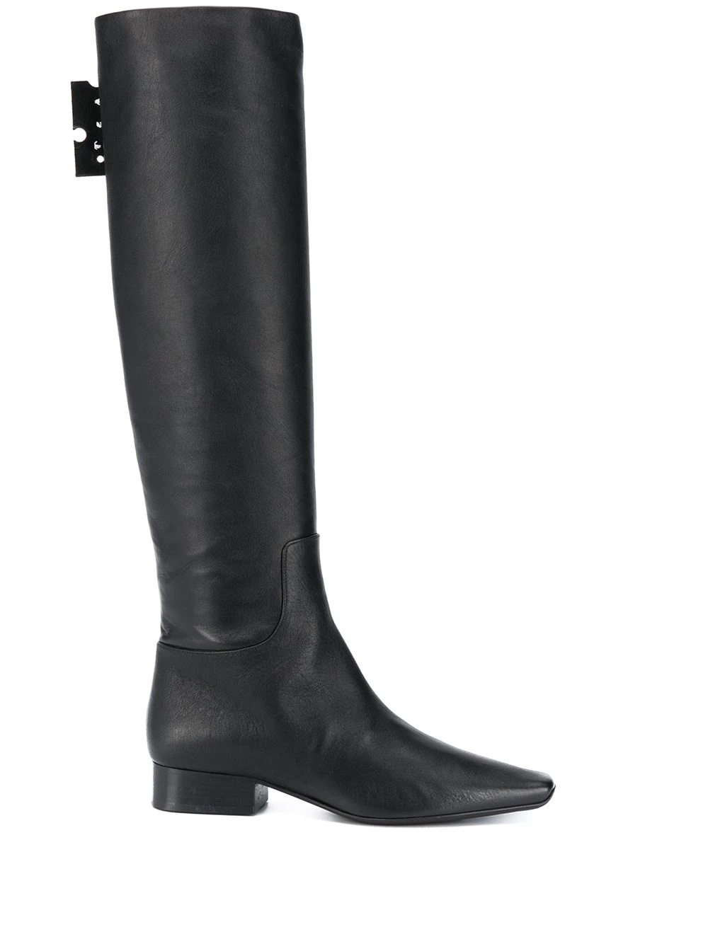 knee-length boots - 1