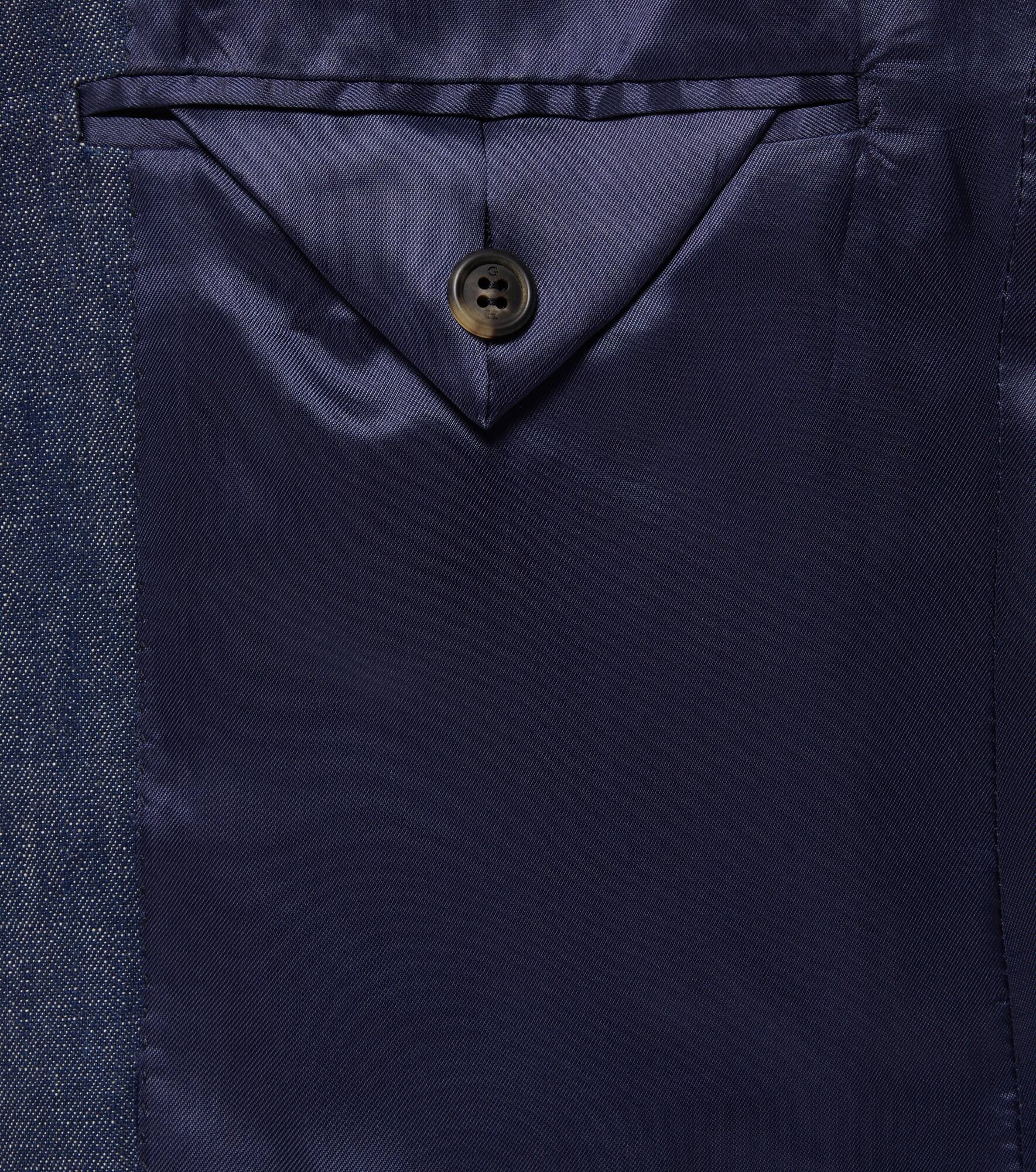 Cotton and linen blazer - 7