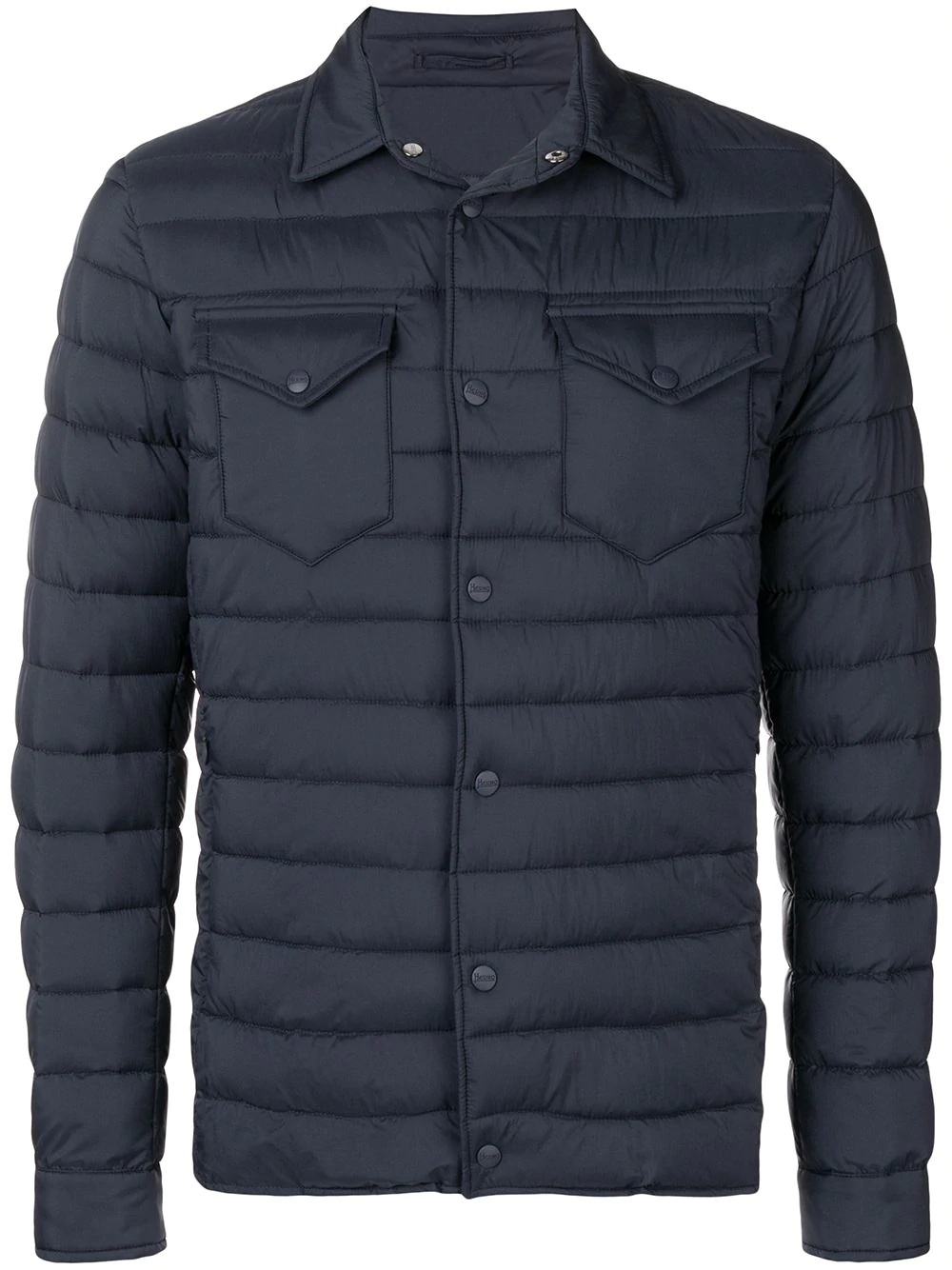 front pocket padded jacket - 1