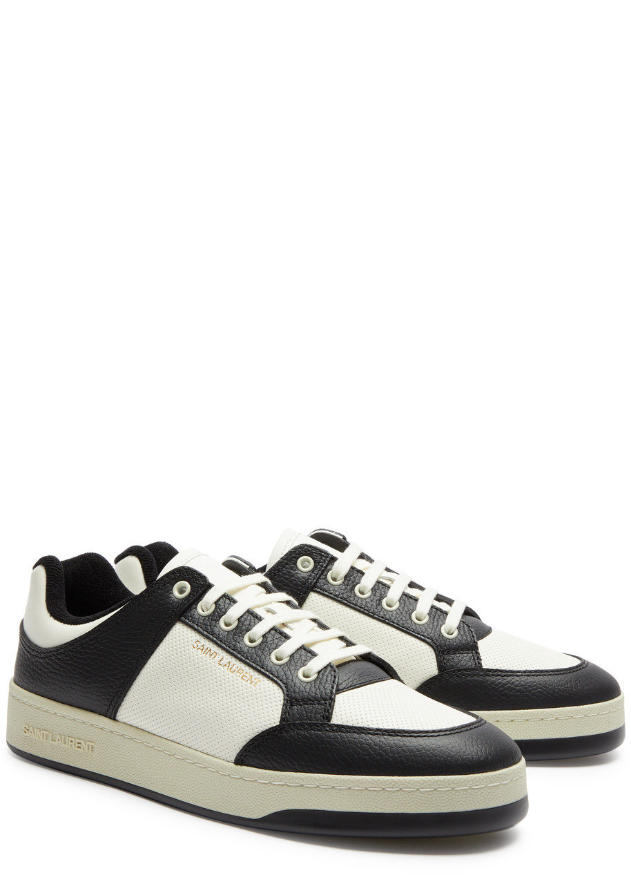 SL/61 panelled leather sneakers - 2