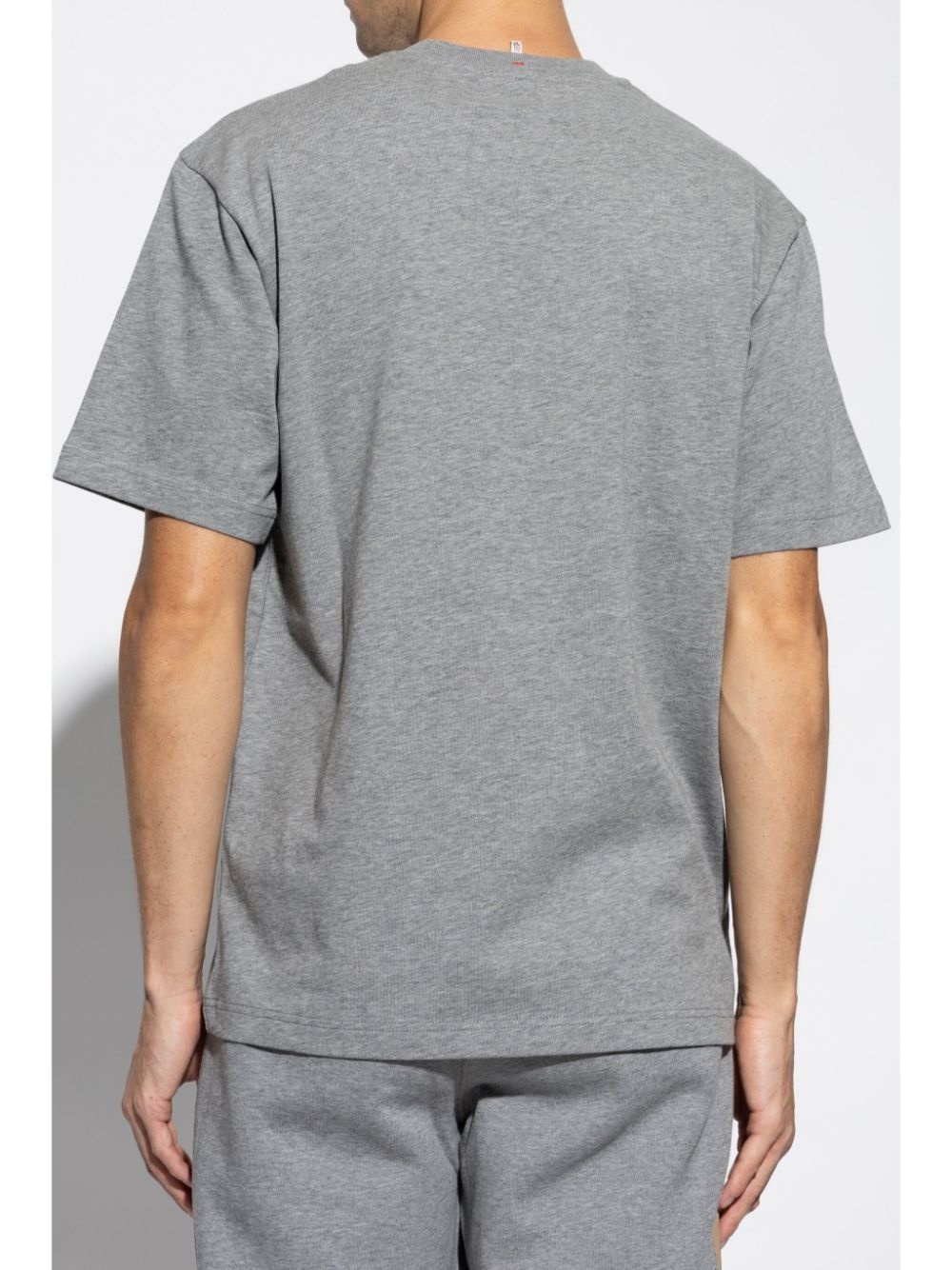 Mountain logo embroidered T-shirt - 4