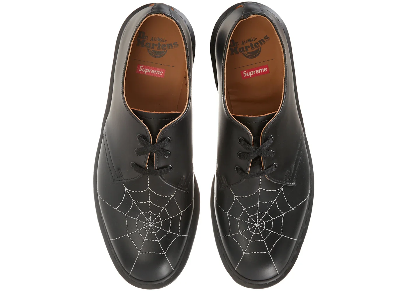 Dr. Martens Dr. Martens 3-Eye Supreme Spiderweb Black | REVERSIBLE