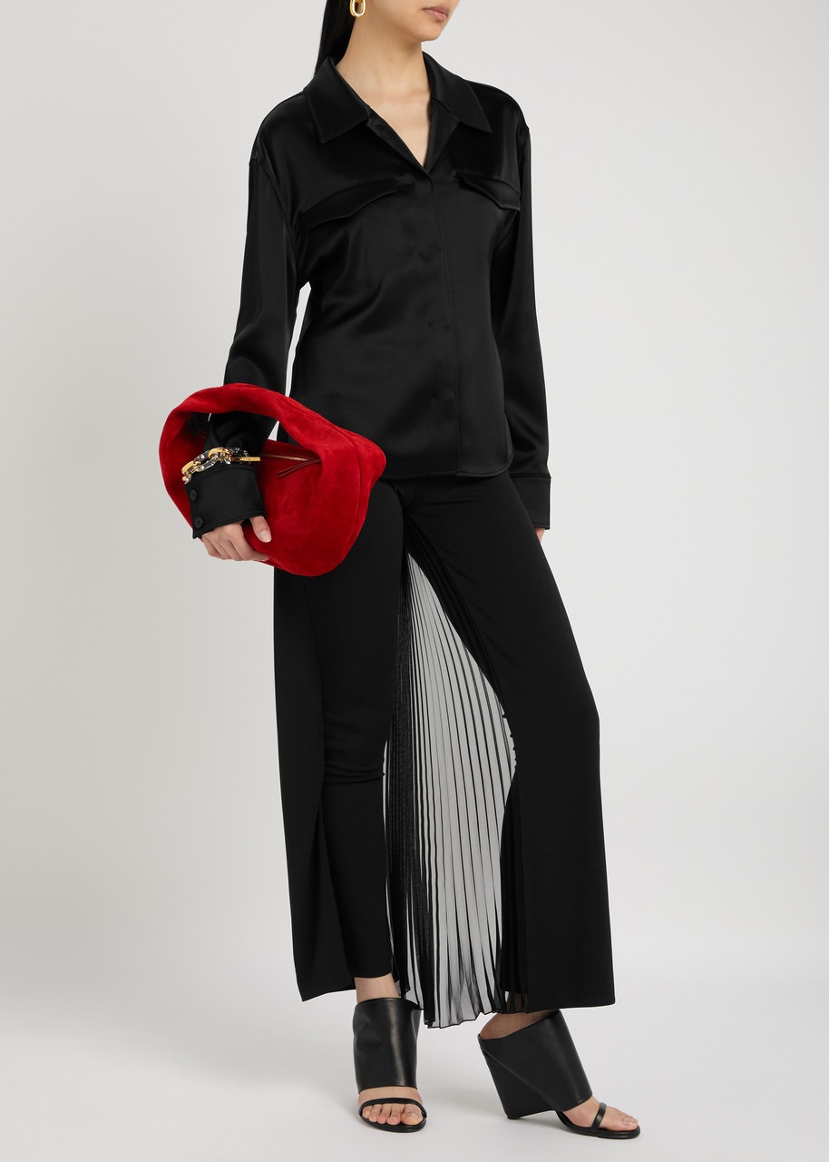 Courrèges Darted Satin Shirt - 4