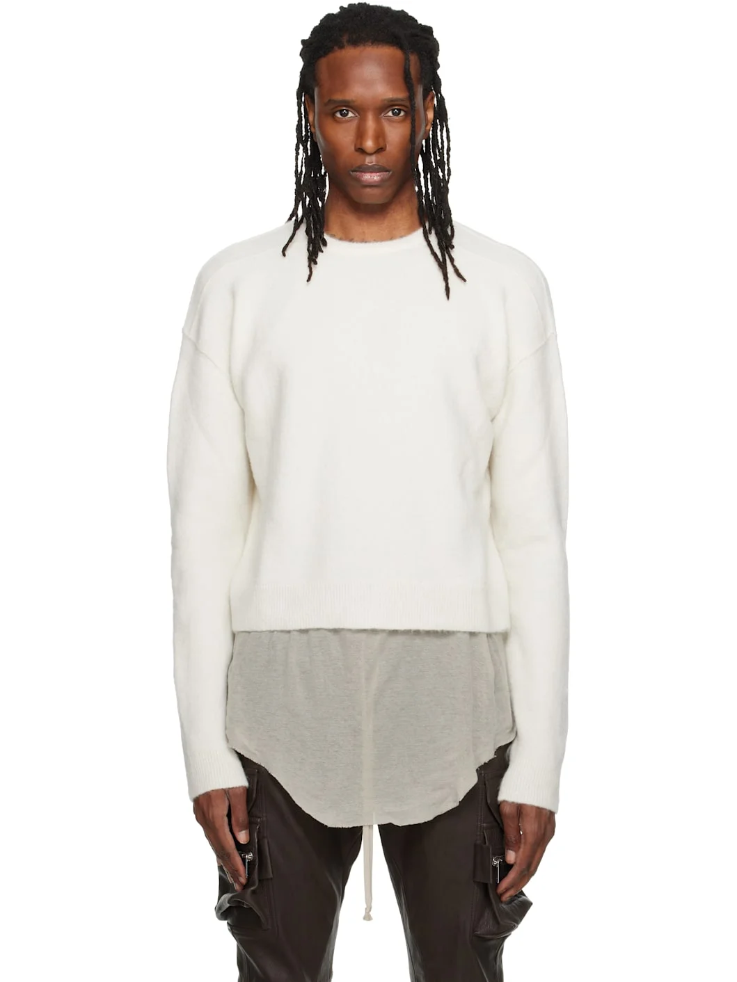 Off-White Tower Round Neck Sweater - 1