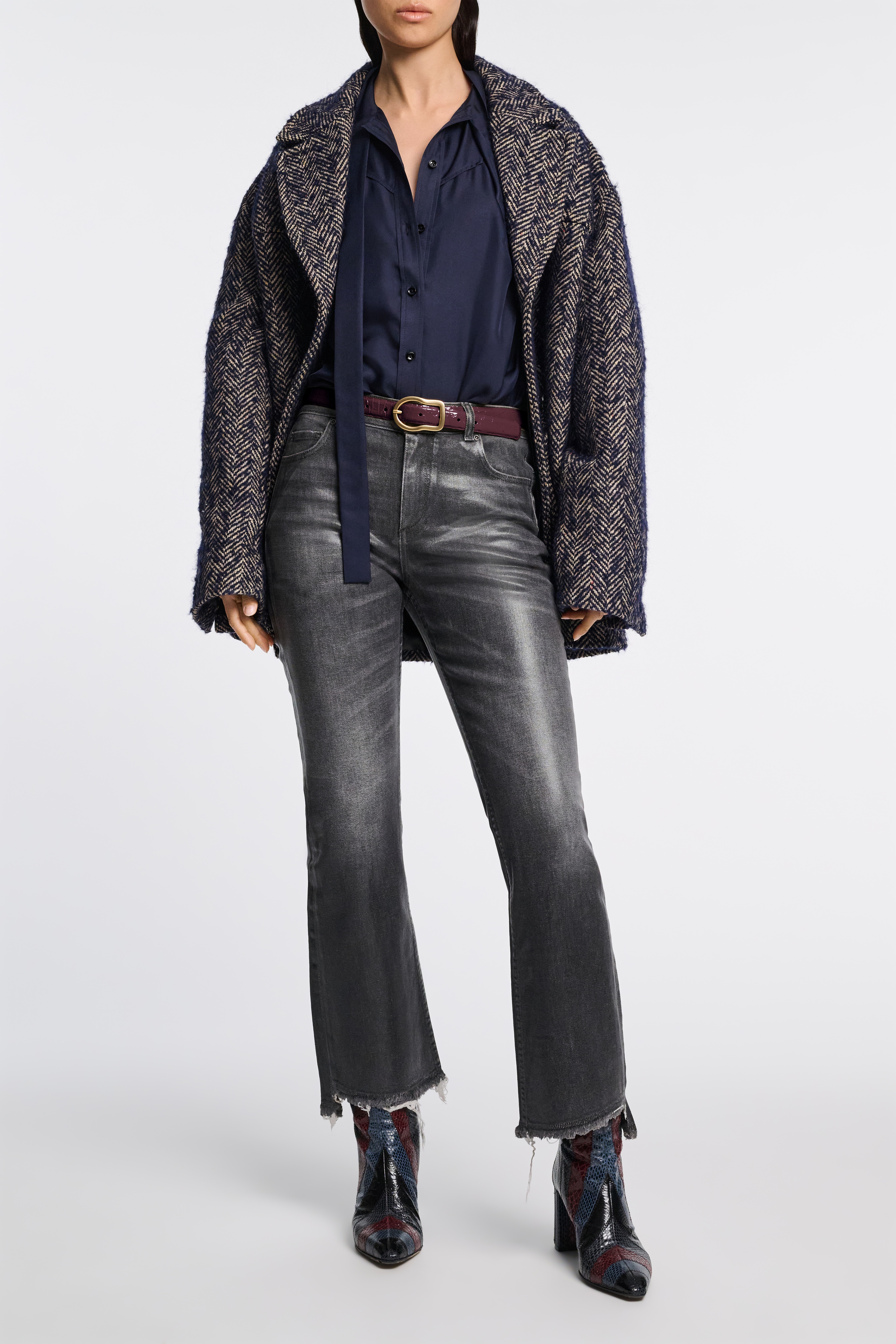 EXOTIC SHINE - Reversible belt - 2