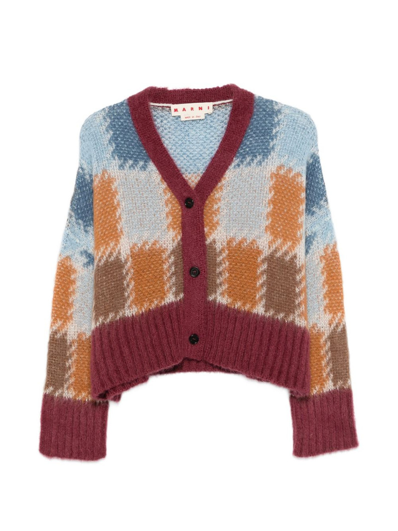 V-neck cardigan 1