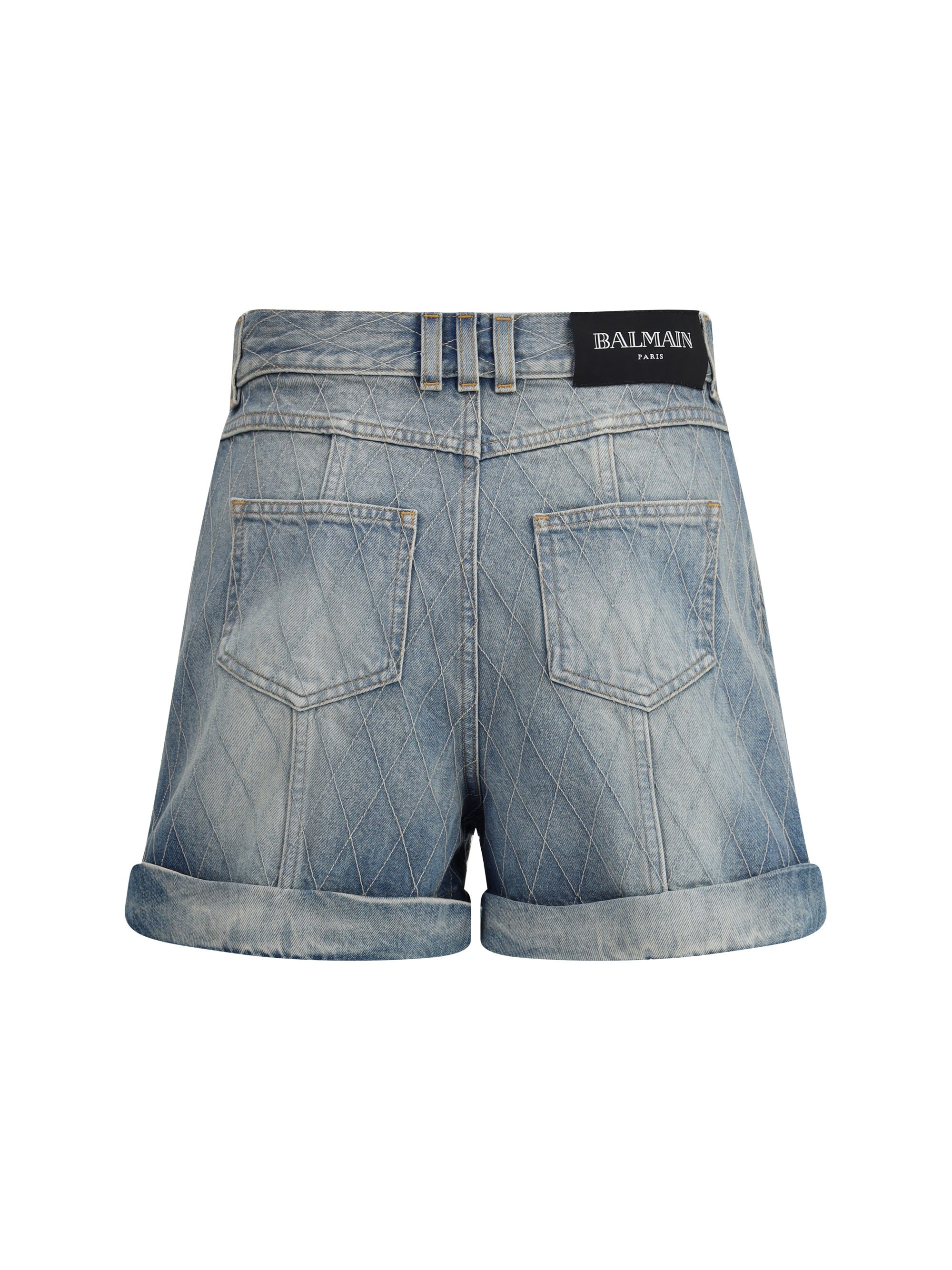 Balmain Women Denim Shorts - 2