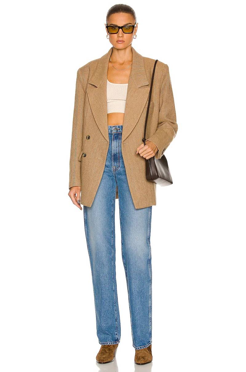 GRLFRND Sara Super High Rise Slim Straight outlook