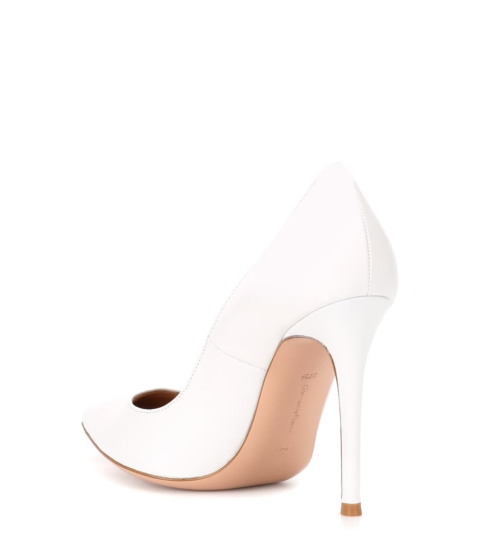 Gianvito 105 leather pumps - 3