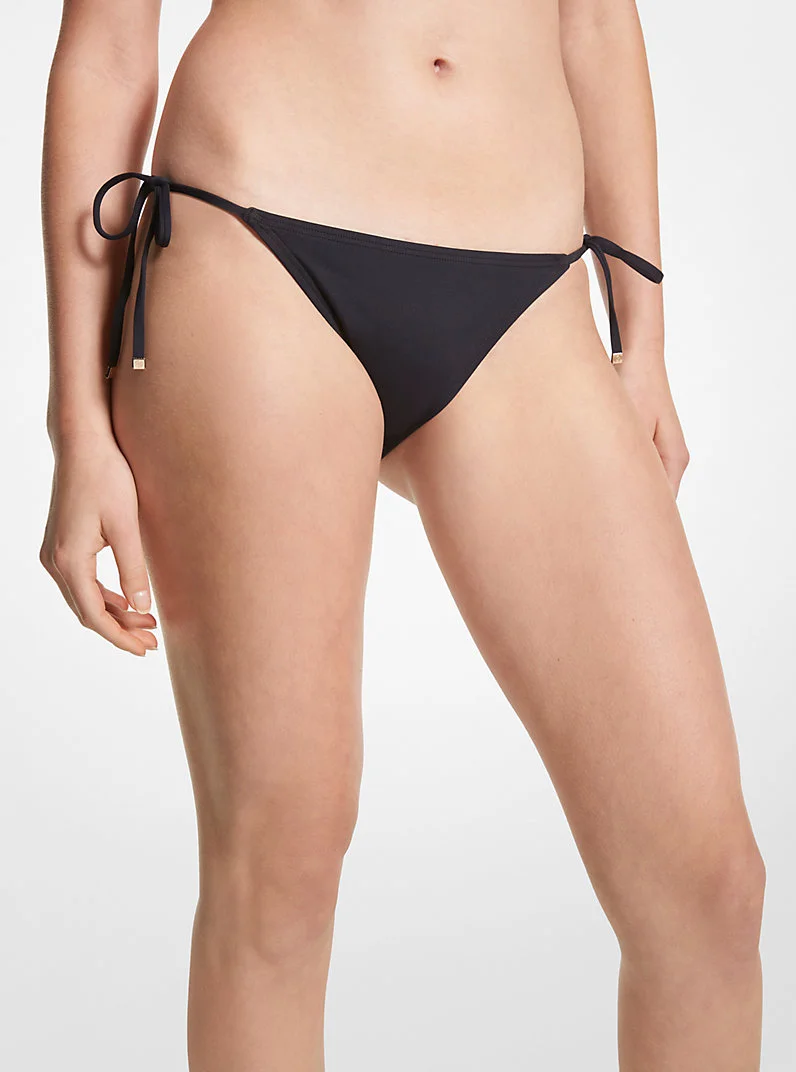 Stretch Nylon Bikini Bottom - 1
