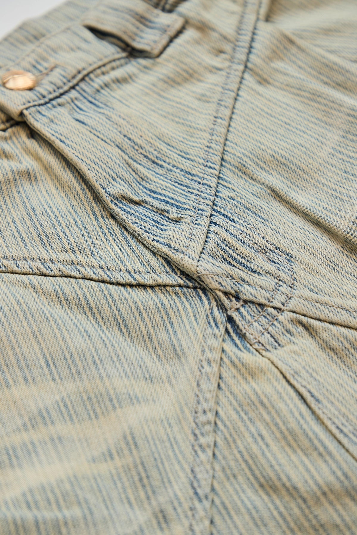 Namesake Billie Bibs Light Denim Pants Blue - 3