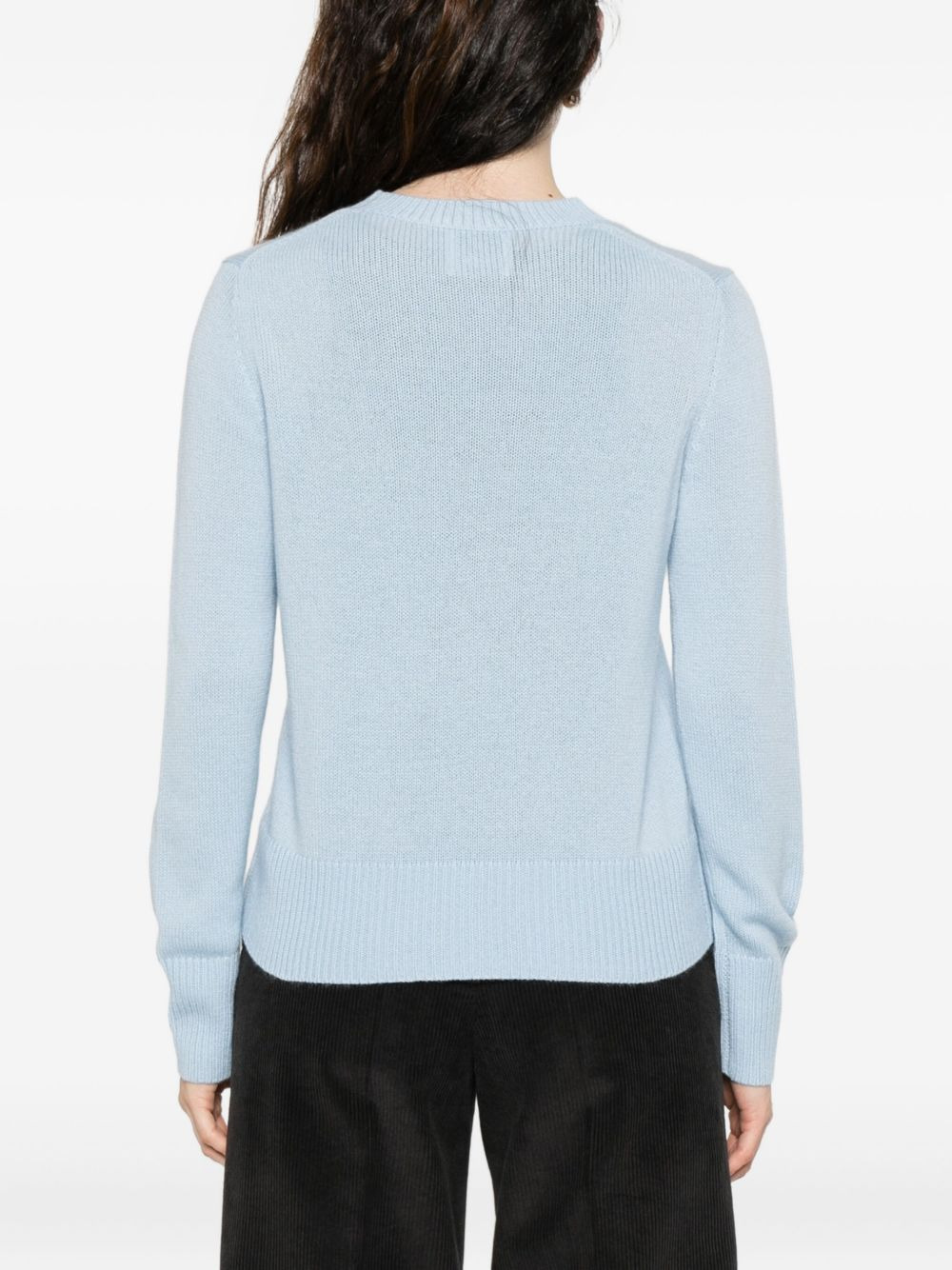 crew-neck cashmere sweater - 4