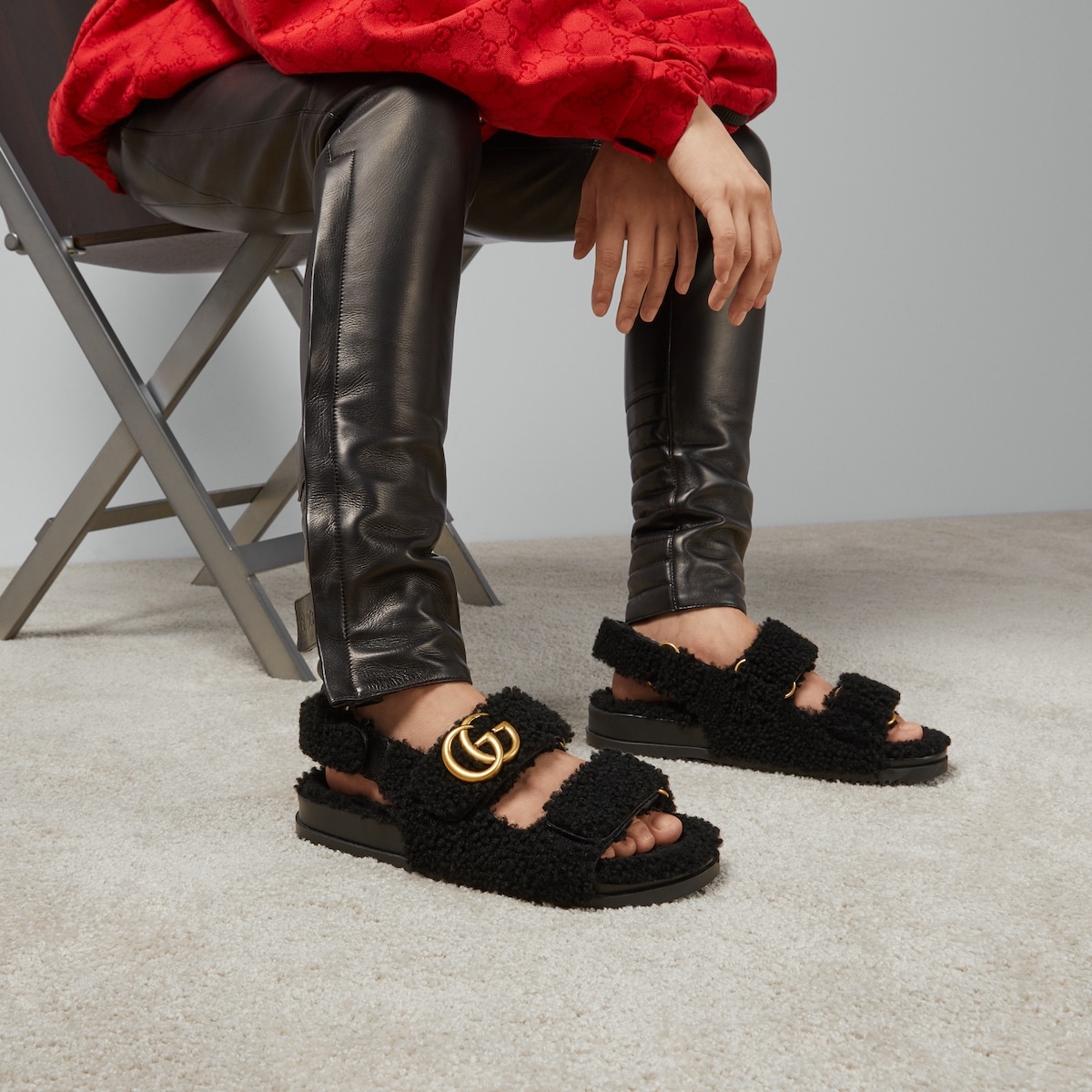 GUCCI Women's Double G sandals | REVERSIBLE