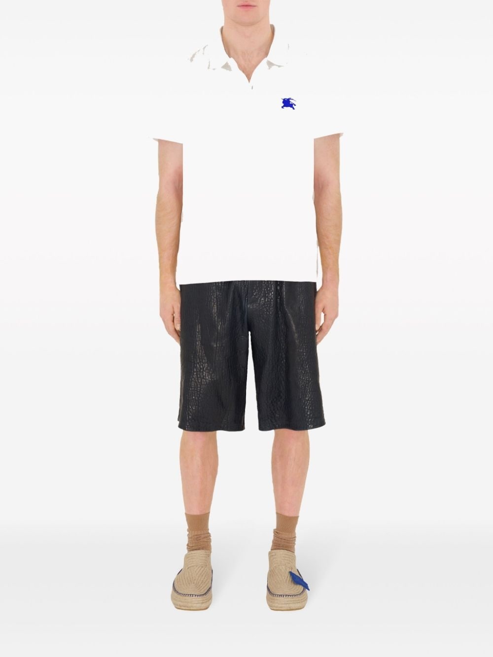 EKD-embroidered cotton polo shirt - 2