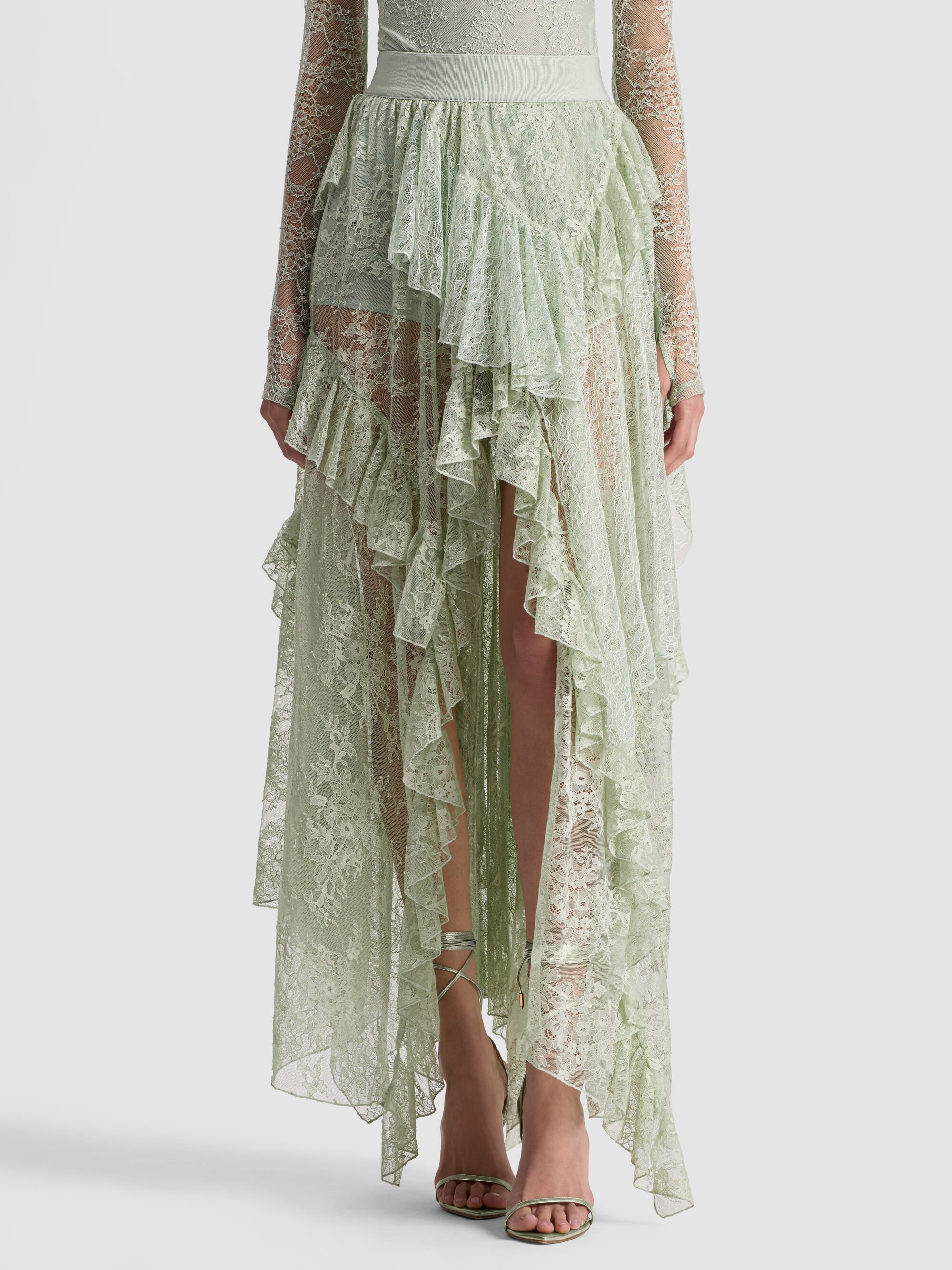 KARYS MIXED MEDIA SKIRT - 2
