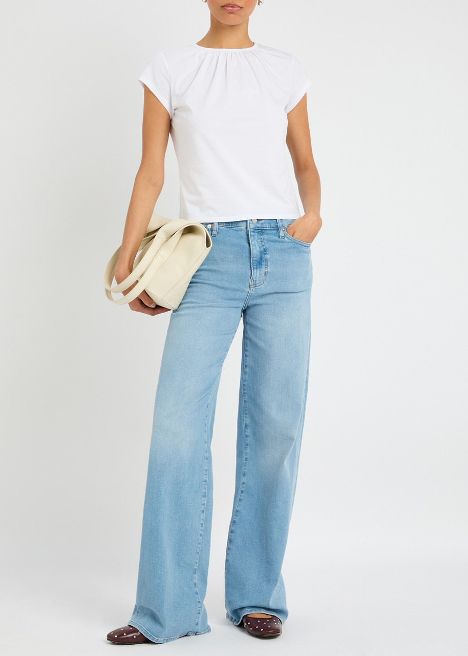 Frame Le Slim Palazzo Wide-leg Jeans - 4