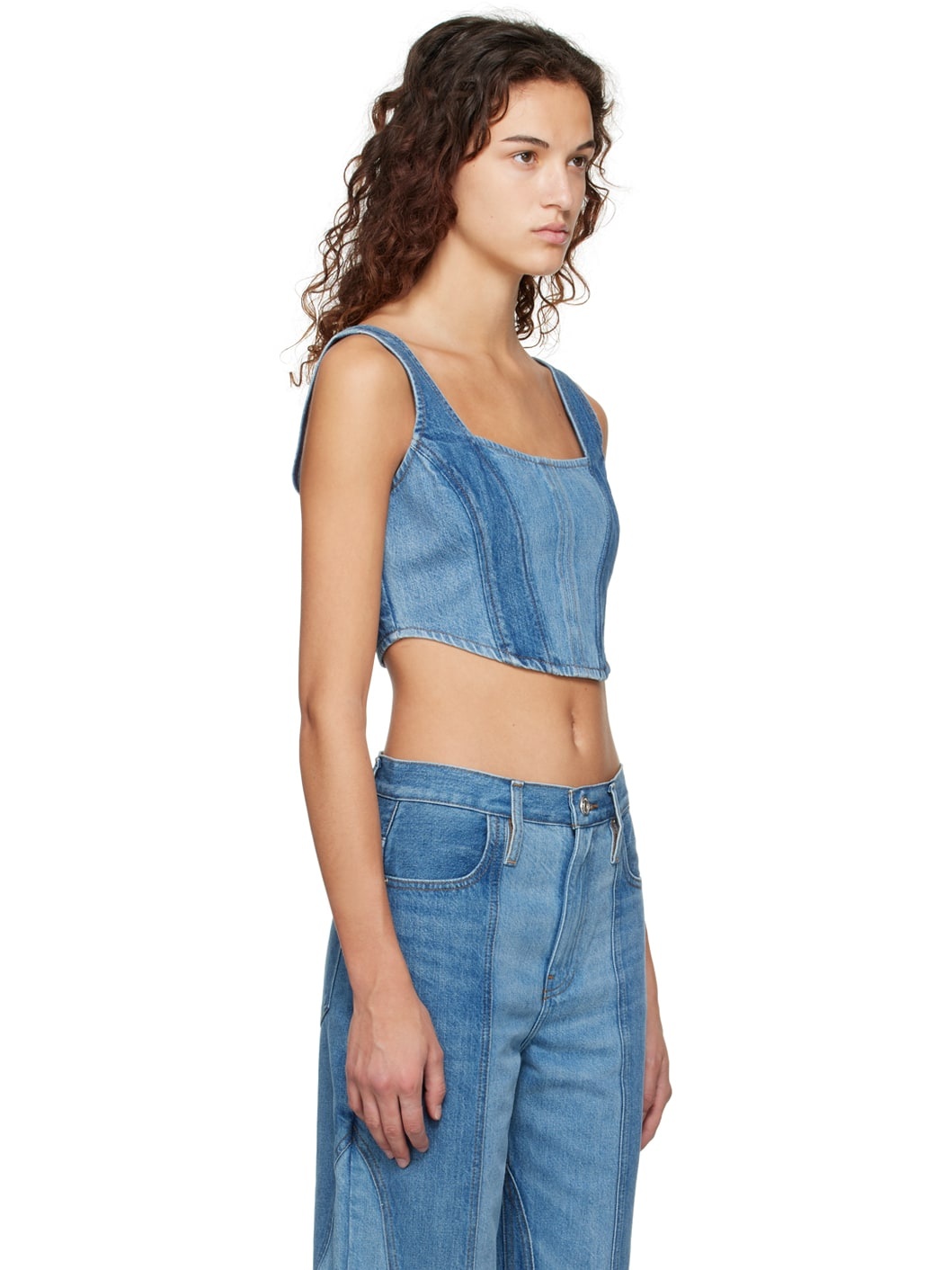 Indigo Barrel Tank Top - 2