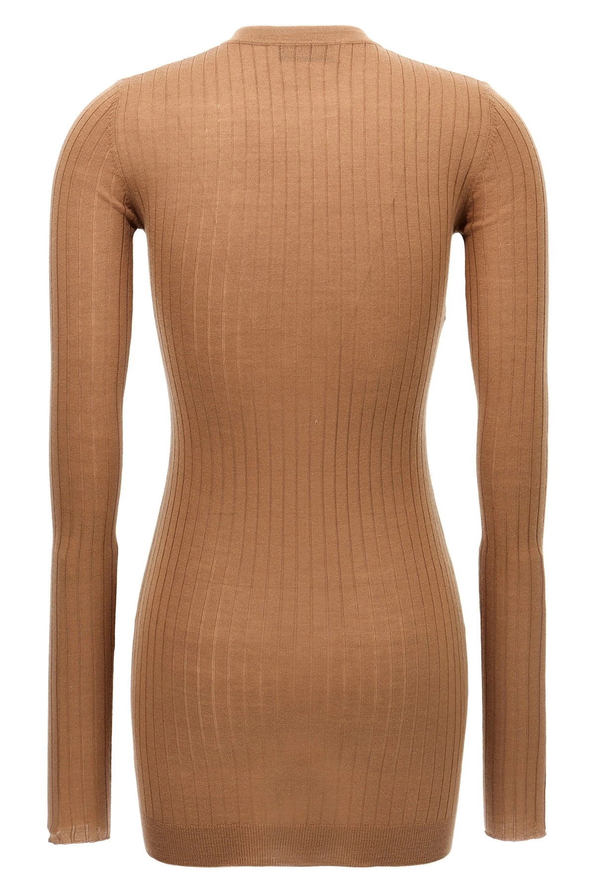 Ribbed mini dress - 2