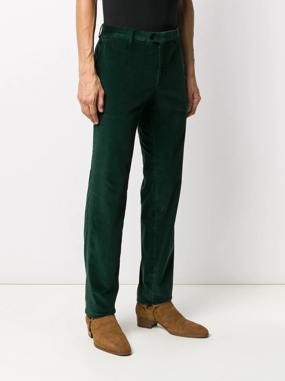 straight-leg corduroy trousers - 3