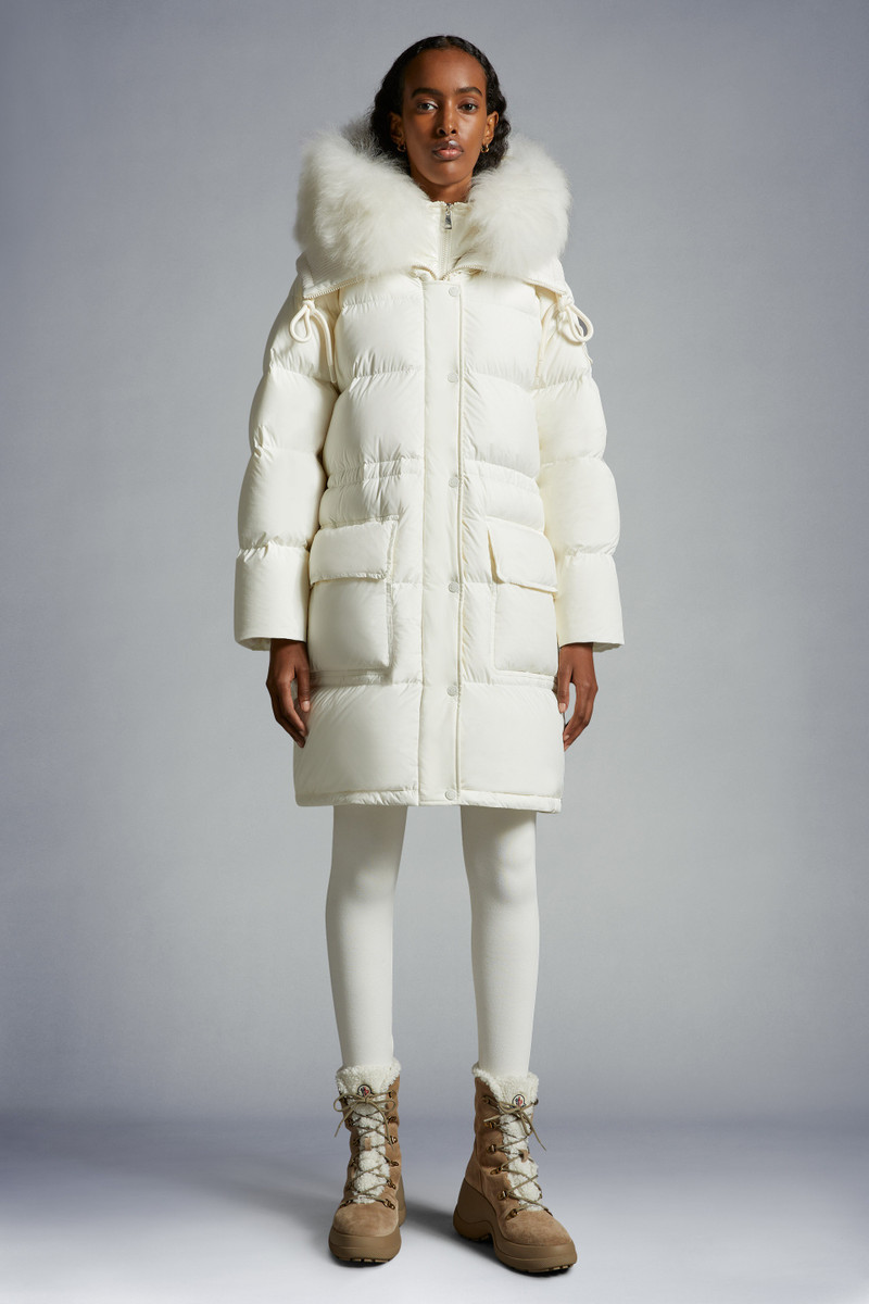 Moncler Ruvuma Long Down Jacket | REVERSIBLE