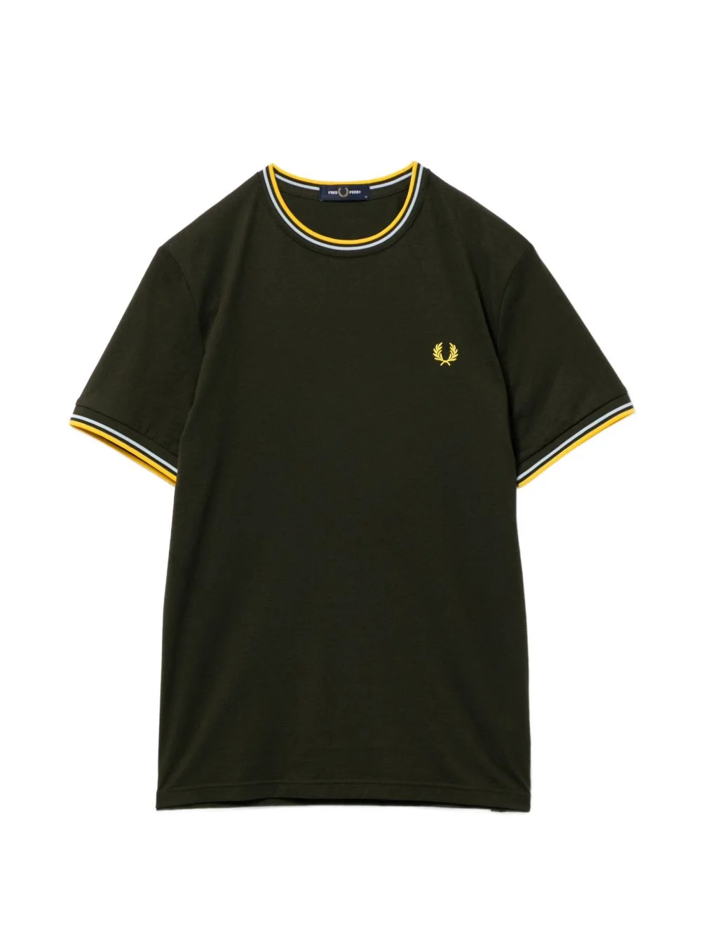 logo-embroidered T-shirt - 1