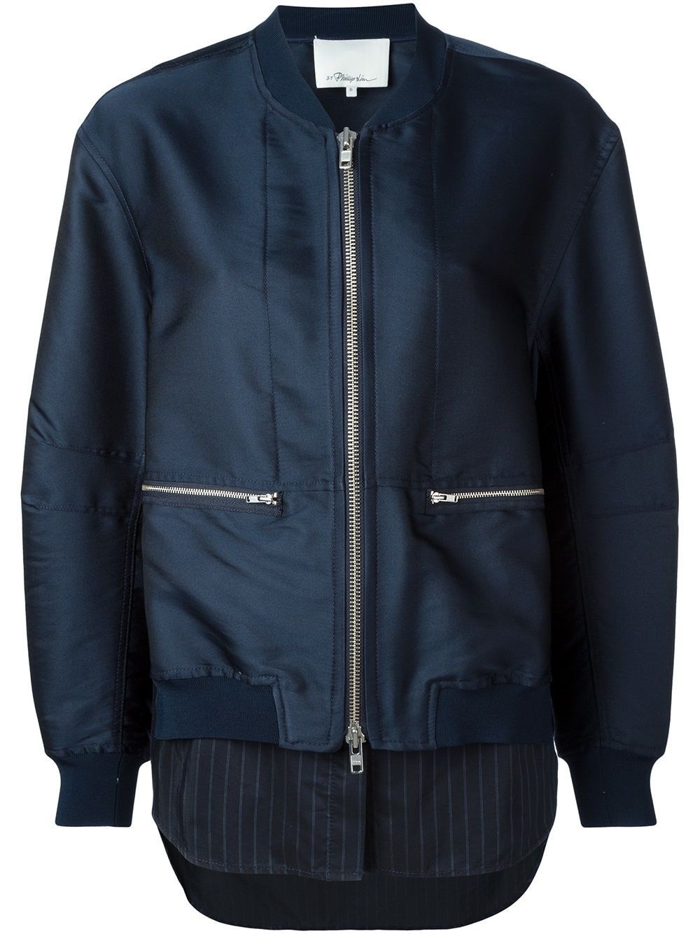 Layered Bomber Jacket - 2