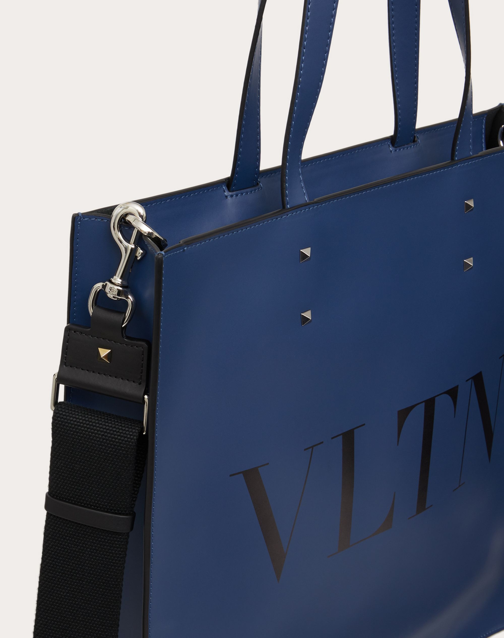 VLTN Leather Tote Bag - 5