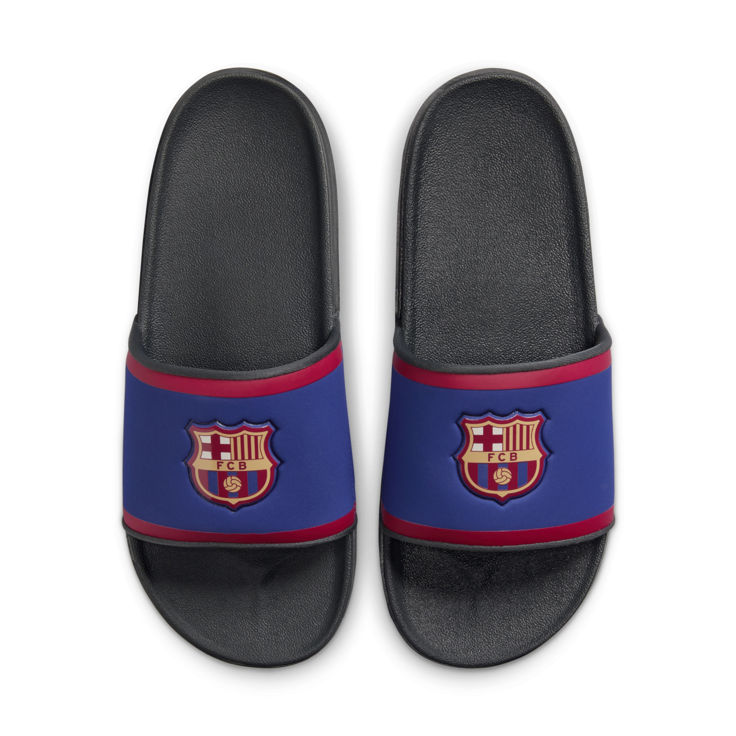 Nike Offcourt (FC Barcelona) Soccer Slides - 5