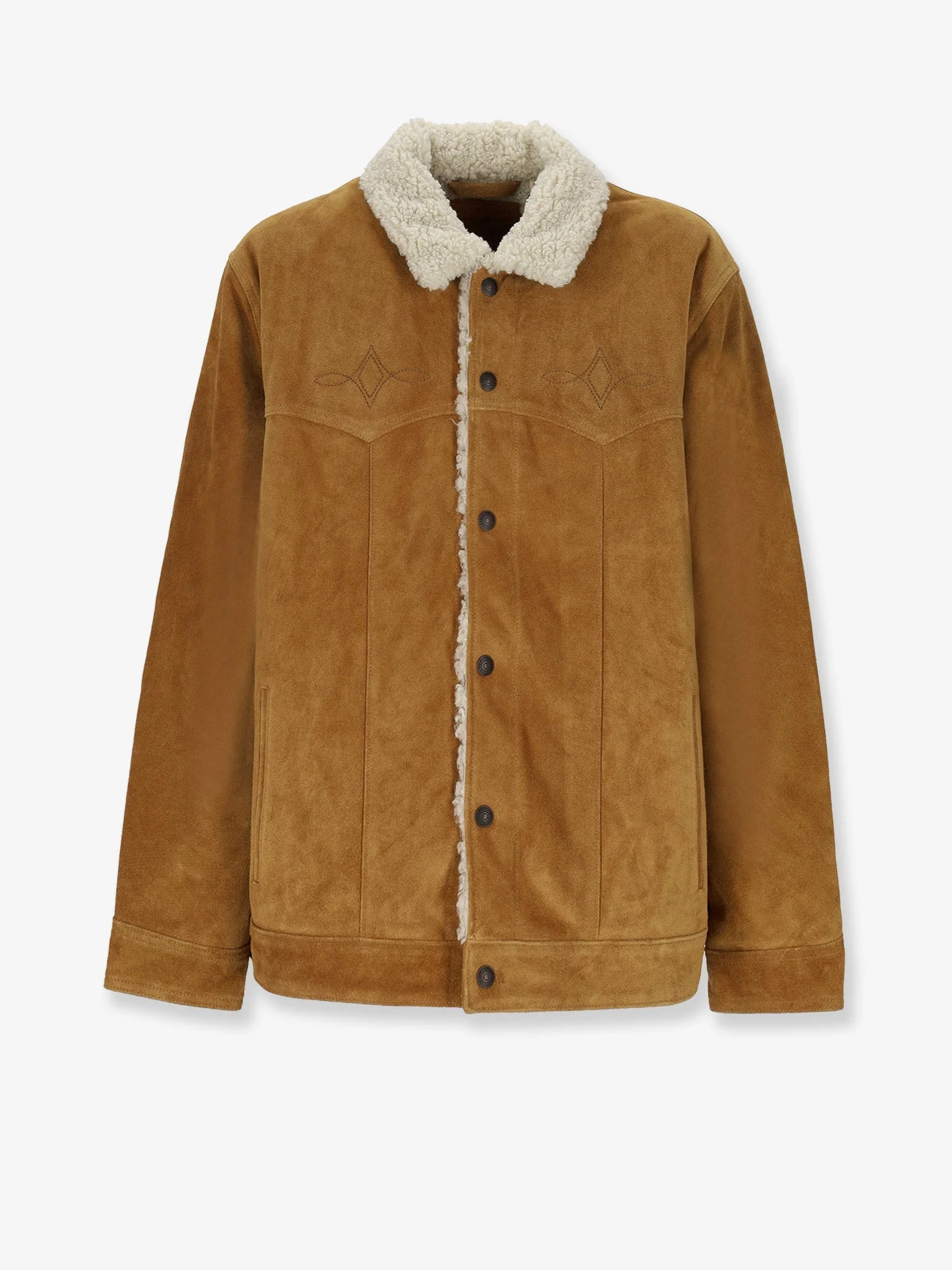 Levi'S Suede Jacket With Faux Fur Lining - 1