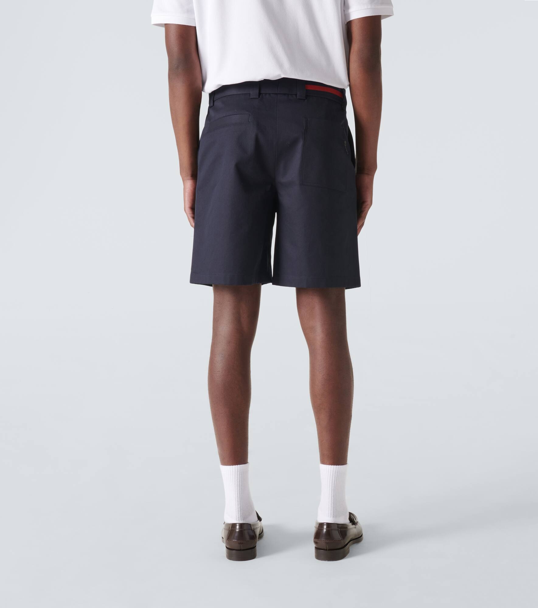 Cotton twill shorts - 4