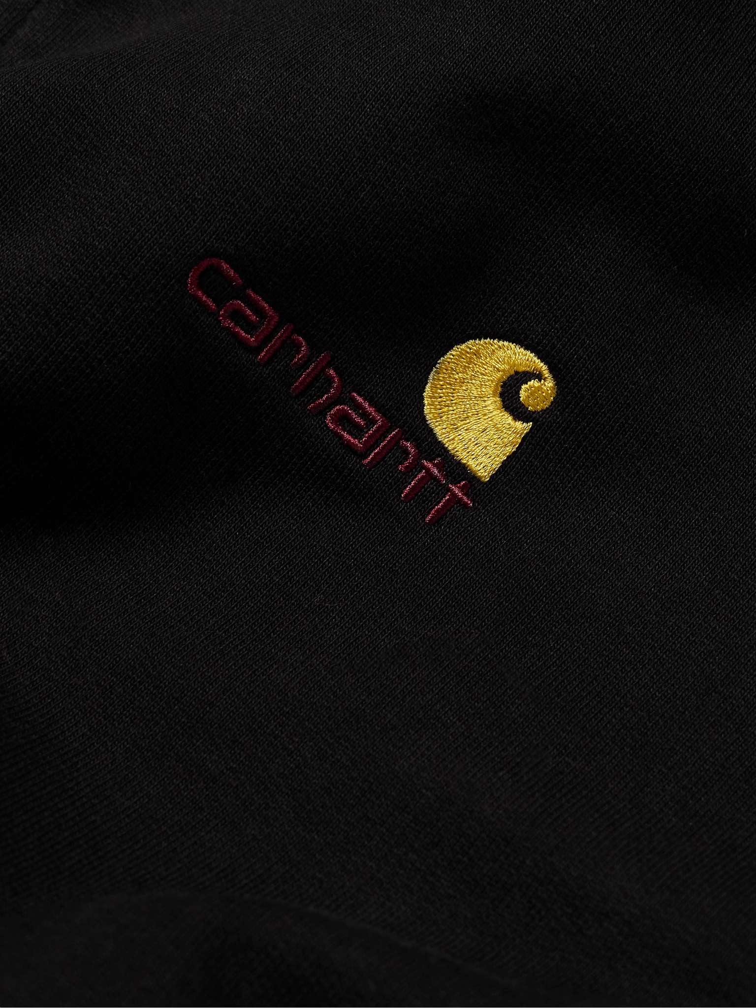 Logo-Embroidered Cotton-Blend Jersey Zip-Up Hoodie - 4