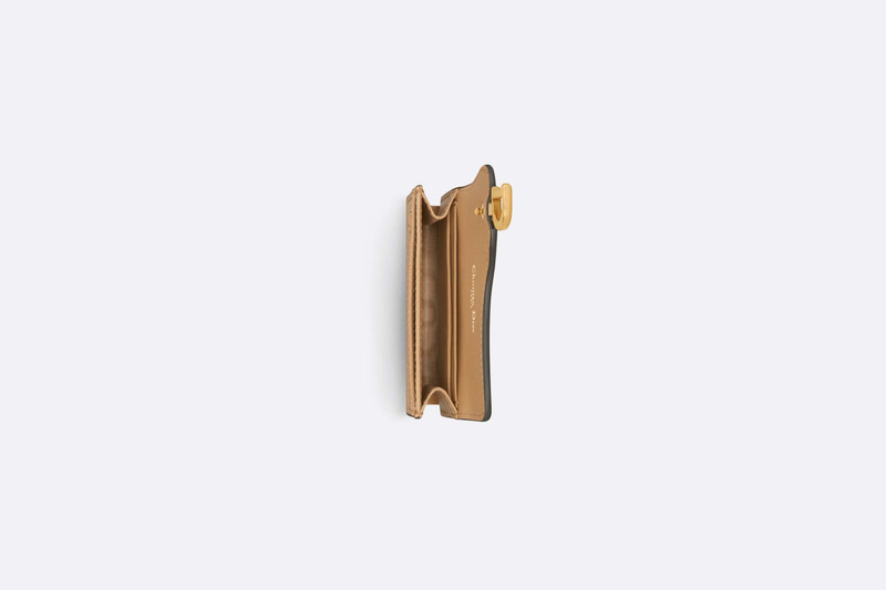 Dior Saddle Flap Card Holder outlook