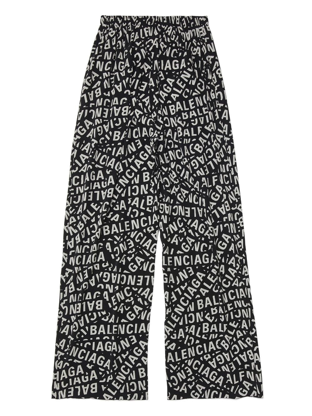 logo-print wide-leg trousers - 2