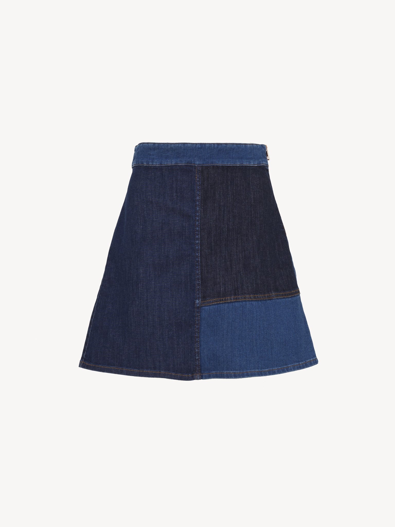 DENIM MINI SKIRT - 3