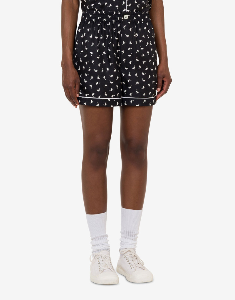Moschino GOOSE SILK SHORTS outlook
