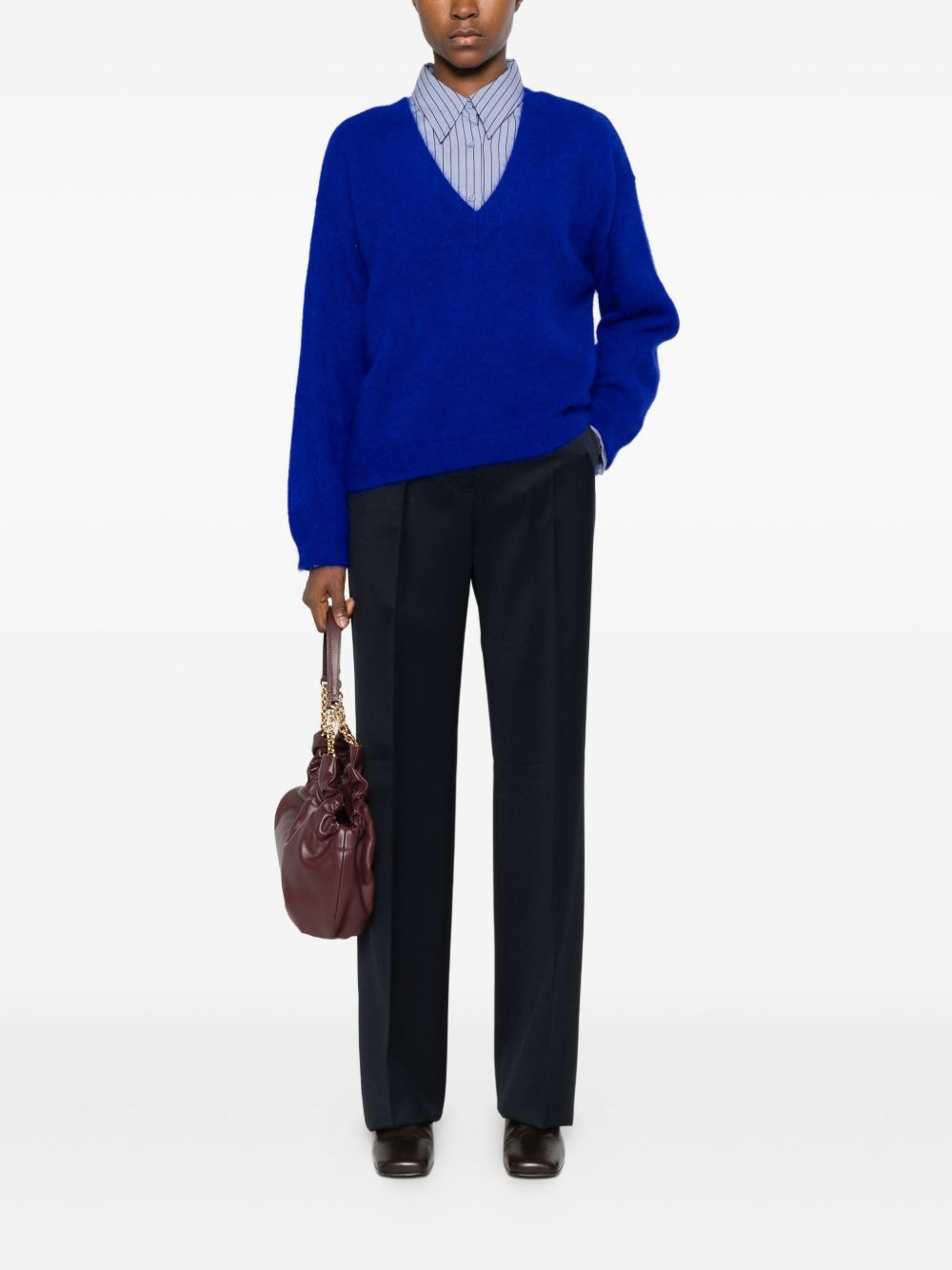 Max Mara Women Wool Trousers - 2