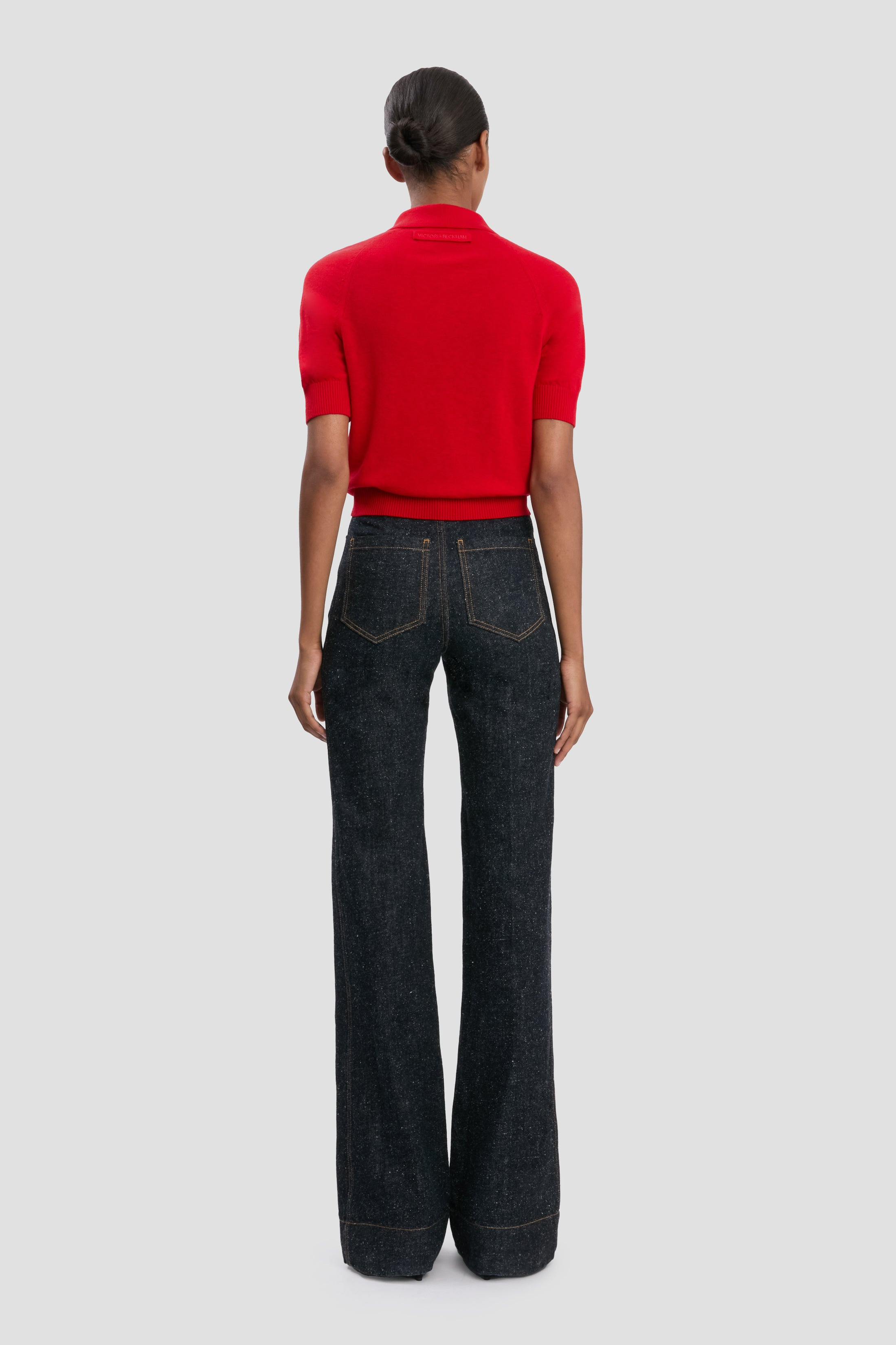 Polo Top In Cardinal Red - 5