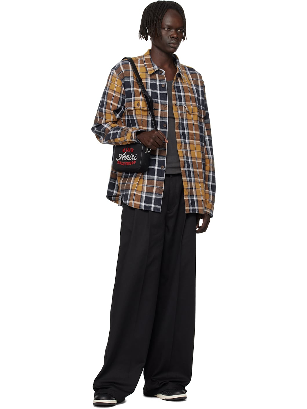 Black 'Club AMIRI' Camera Bag - 4