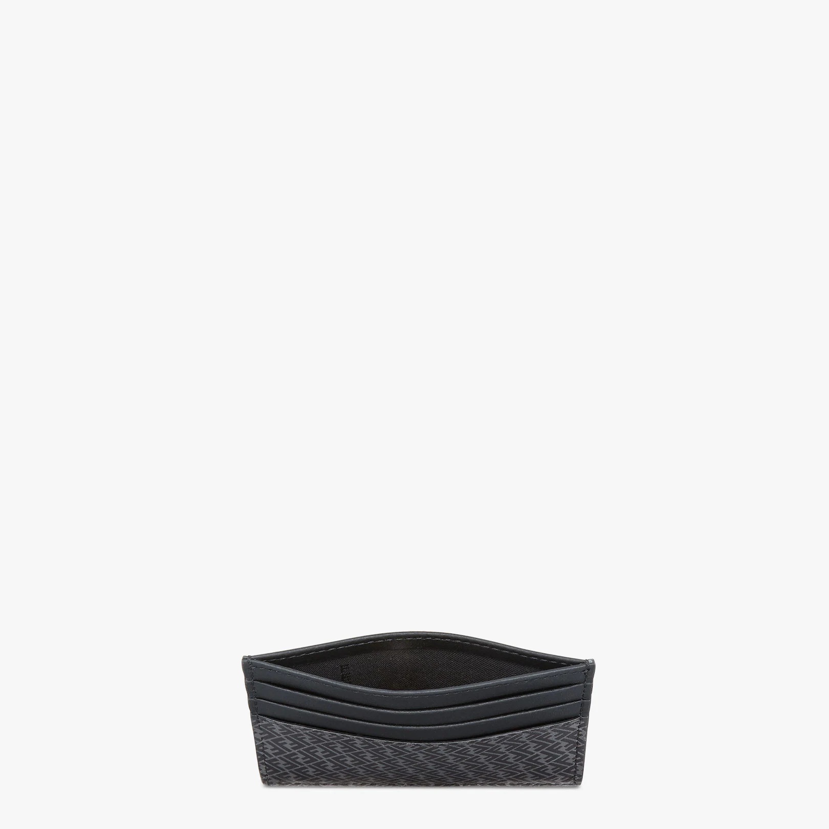 Black leather card holder - 3