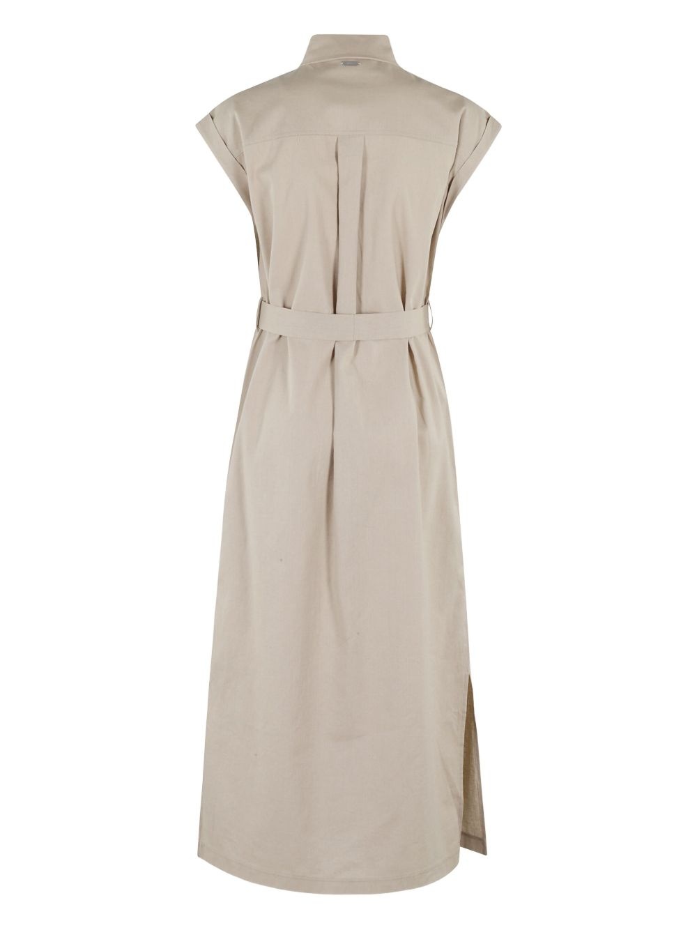 belted shirt dress - 2