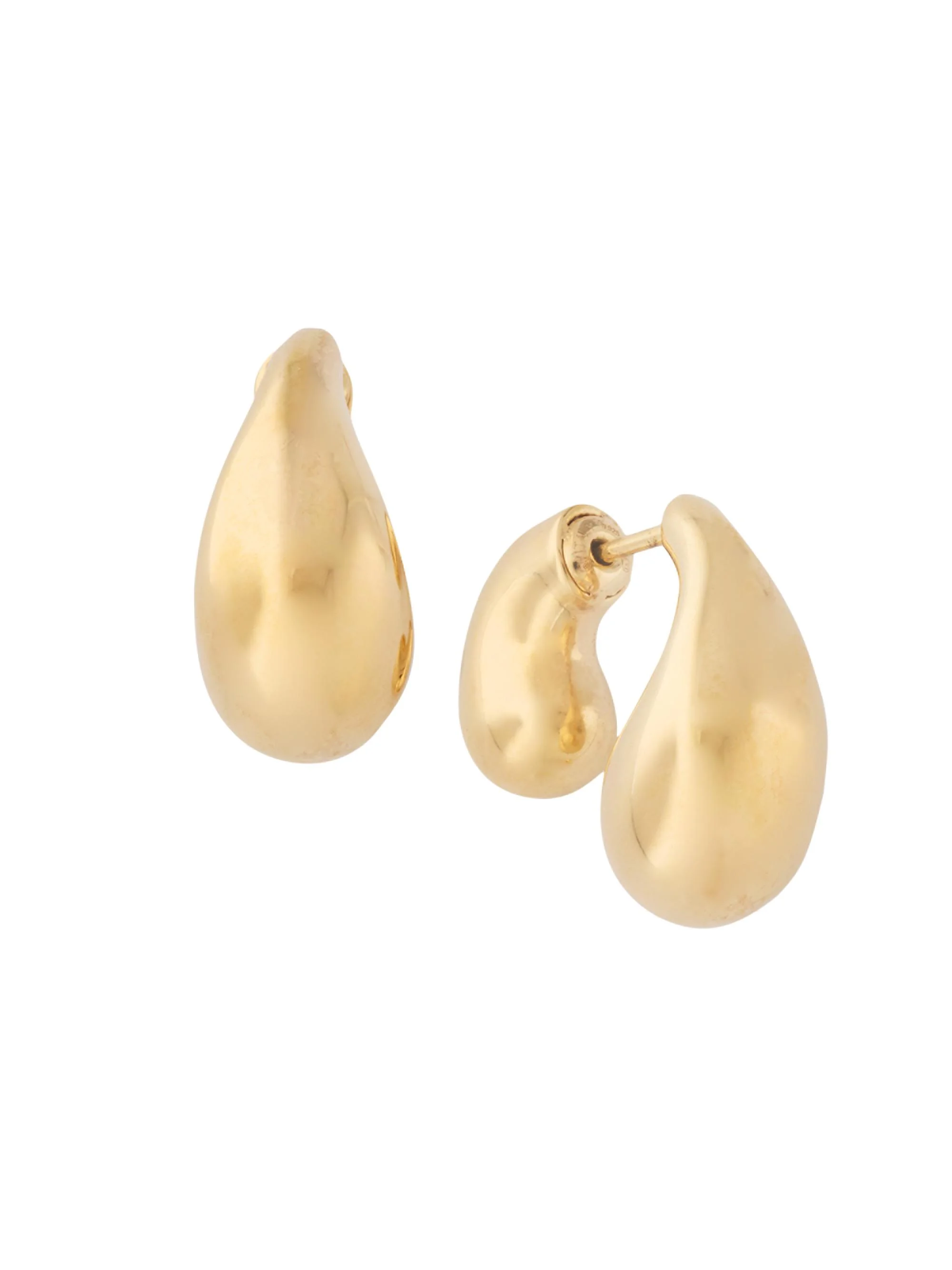 Women's 18K-Gold-Plated Double-Sided Drop Earrings - Gold - 1