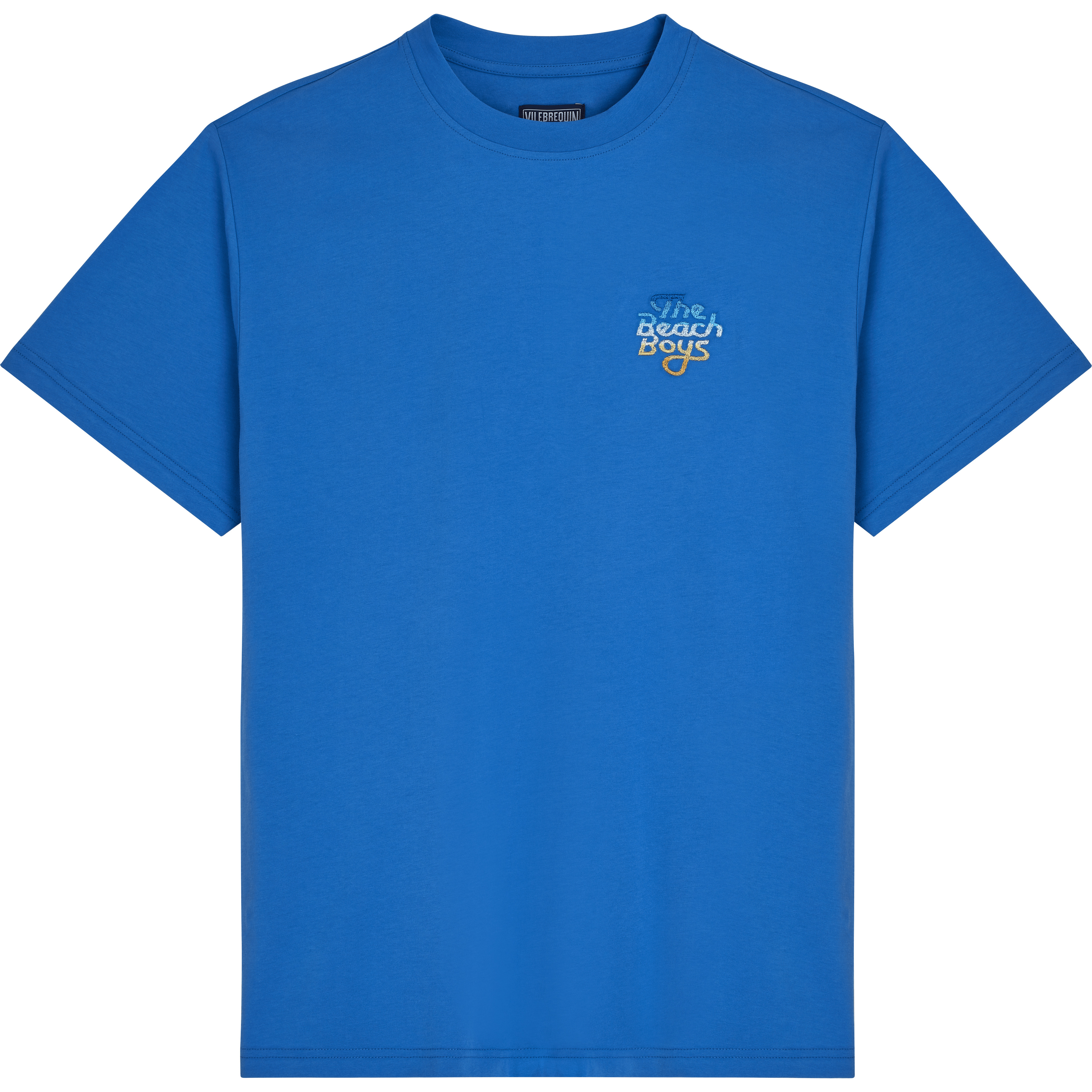 Men T-Shirt Gradient Embroidered Logo - Vilebrequin x The Beach Boys - 1