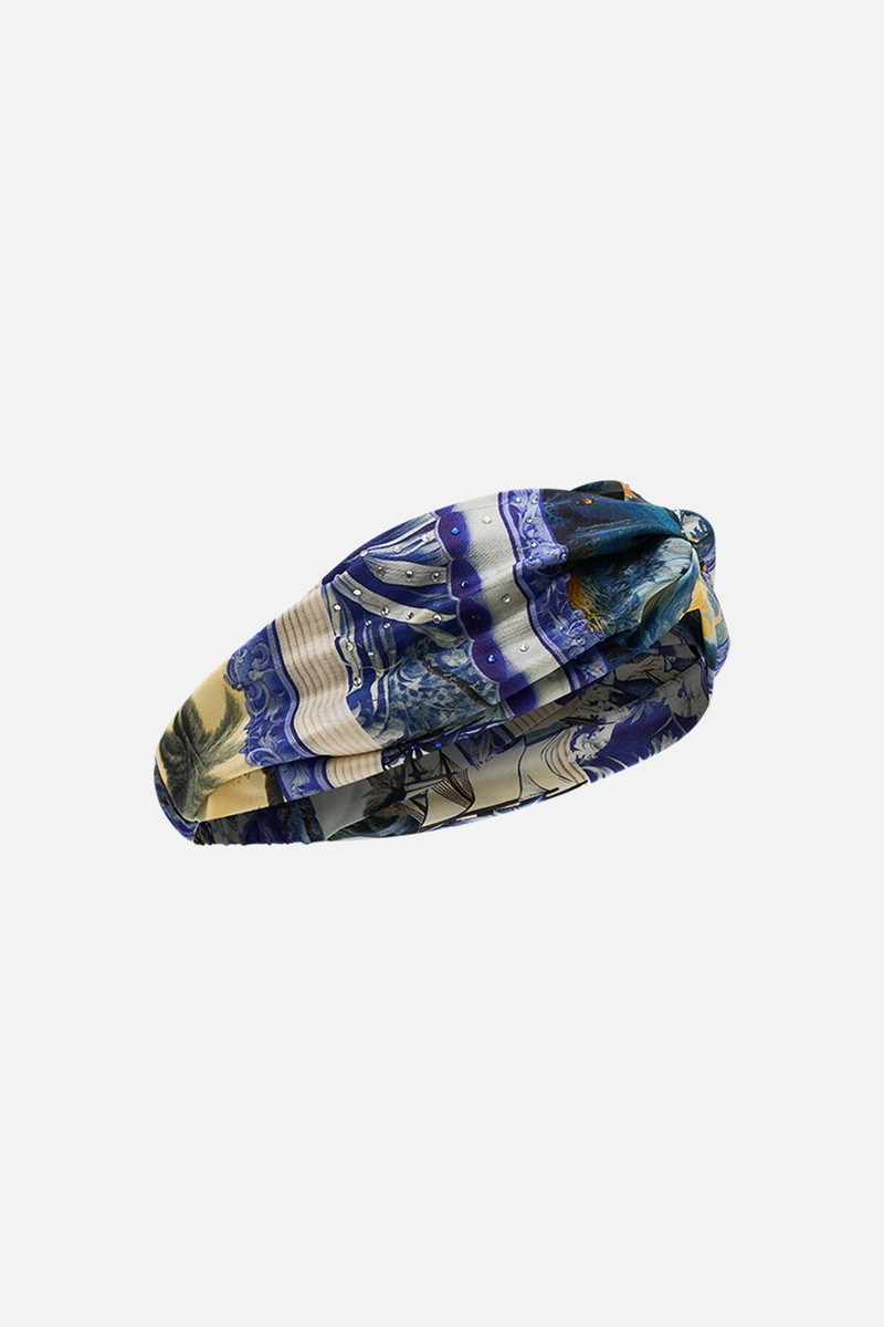 CAMILLA WOVEN TWIST HEADBAND outlook