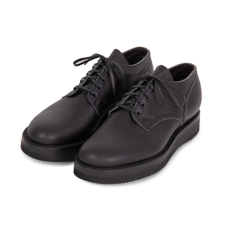 VIBERG 145 Oxford - Black Waxed Flesh outlook
