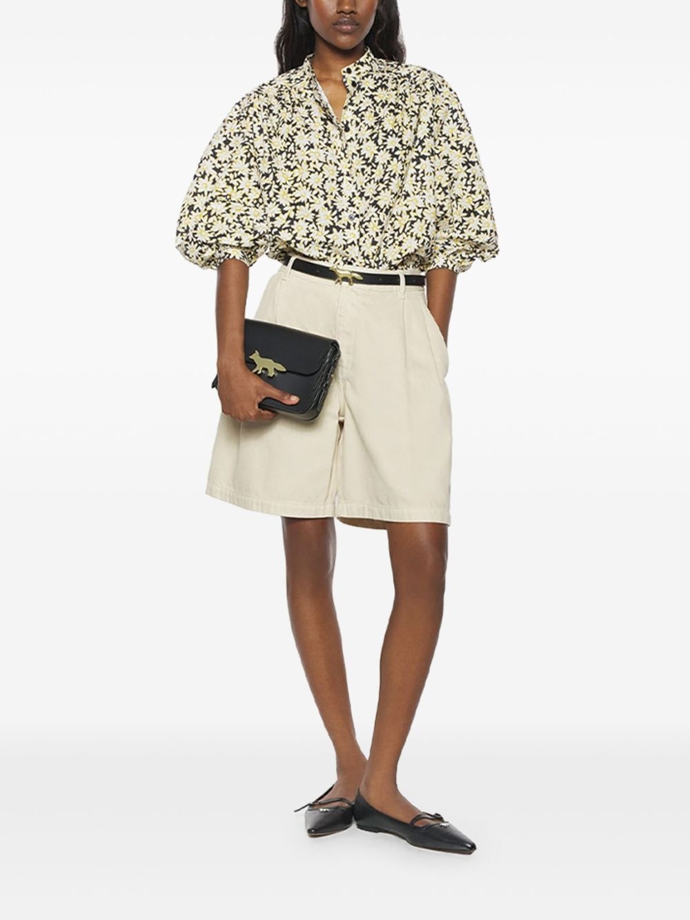 floral-print shirt - 2