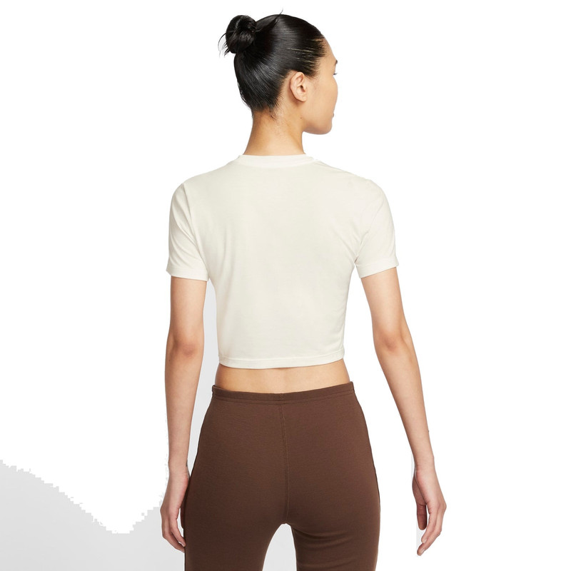 Nike (WMNS) Nike Sportswear Essential Crop Top (Asia Sizing) 'White' FB2874-133 outlook