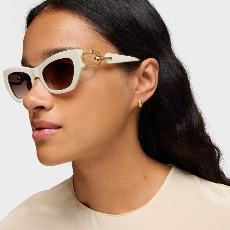 TOUS Ivory-colored Sunglasses TOUS Hold outlook