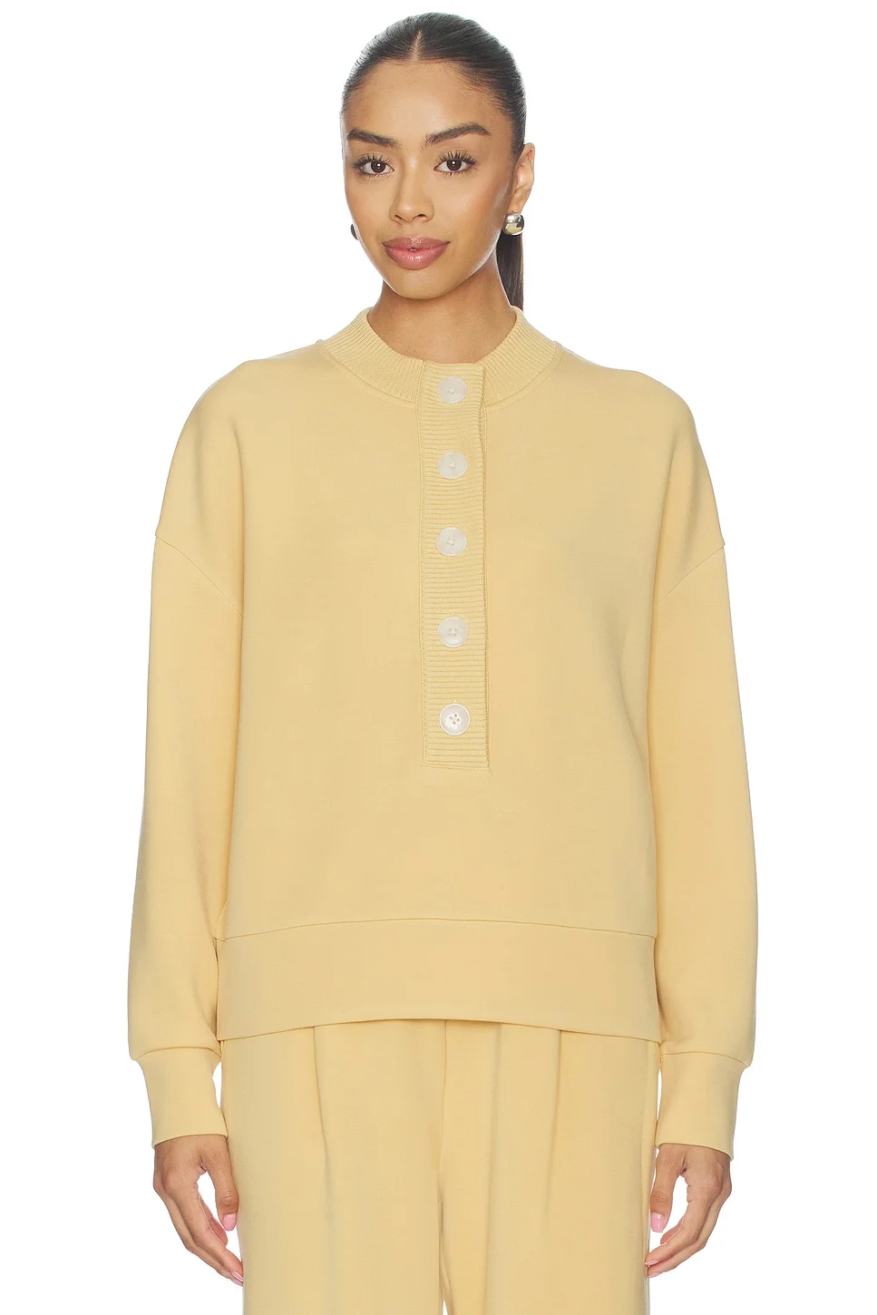 Reena Button Front Sweater - 1