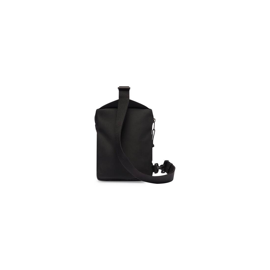 Men's Explorer Crossbody Messenger Bag in Black - 2