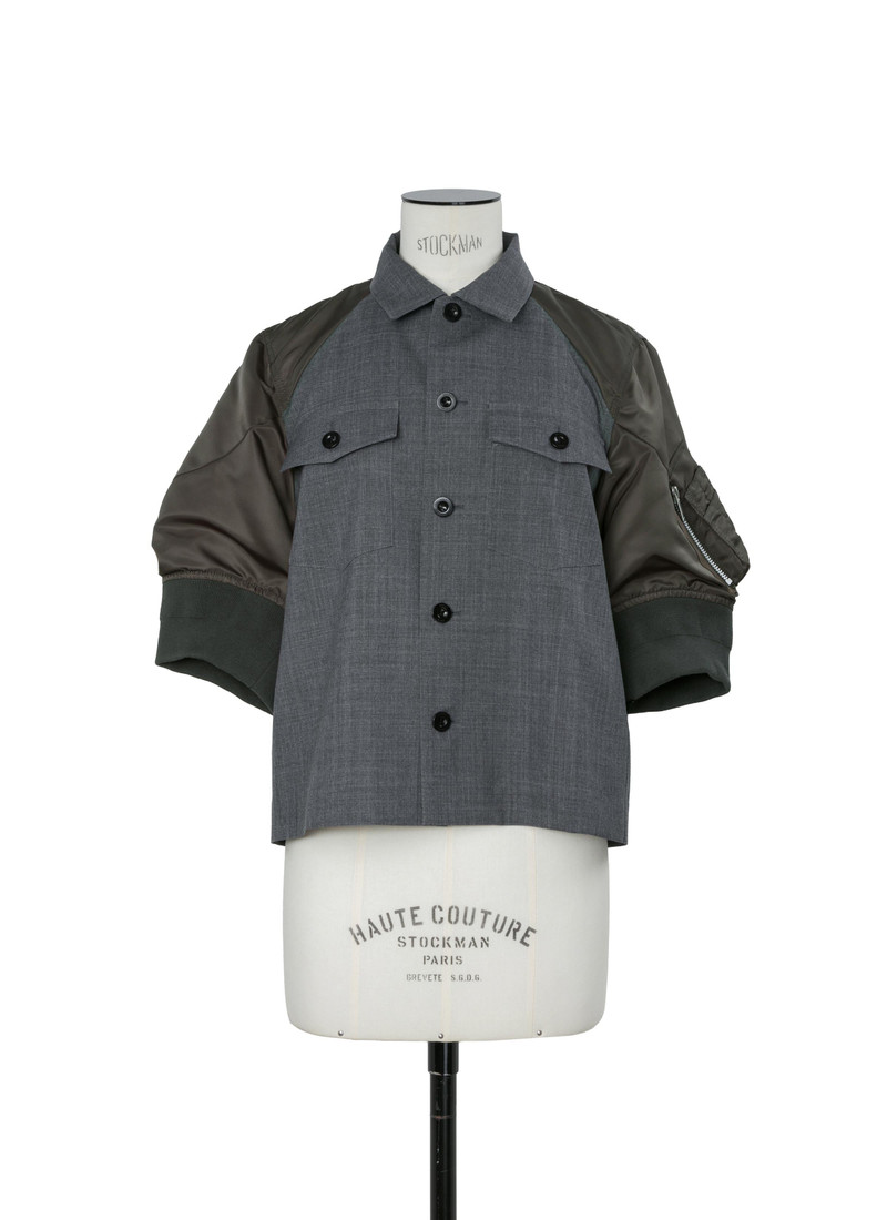 Suiting x Nylon Twill Shirt 1